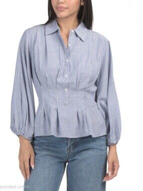 Max Studio peplum blouse